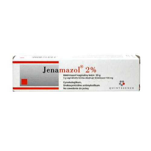 JENAMAZOL 2% Poševní krém s aplikátorem 20 g