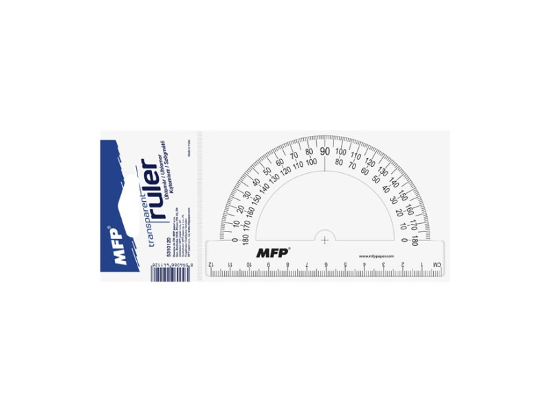 Úhloměr 12,5 cm/180°