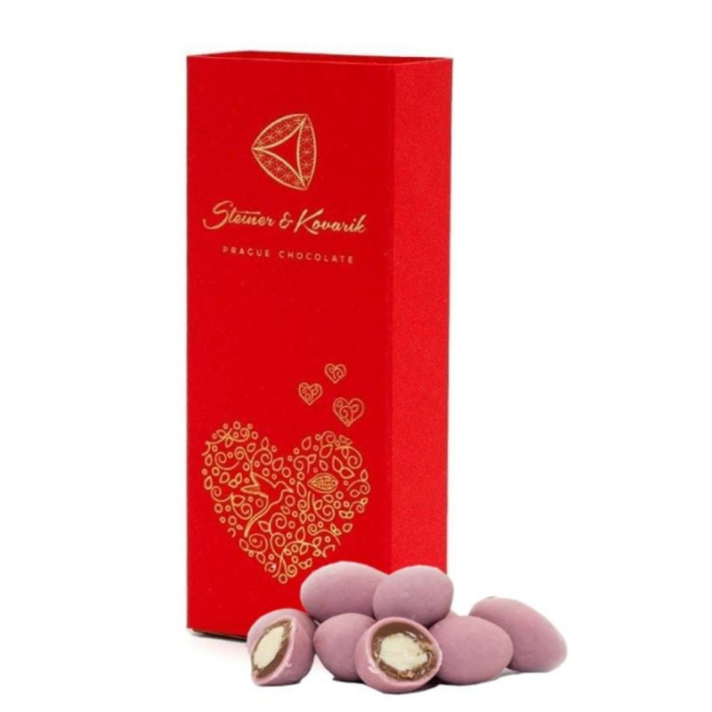 Steiner & Kovarik Mandle v čokoládě s přírodním třešňovým aroma