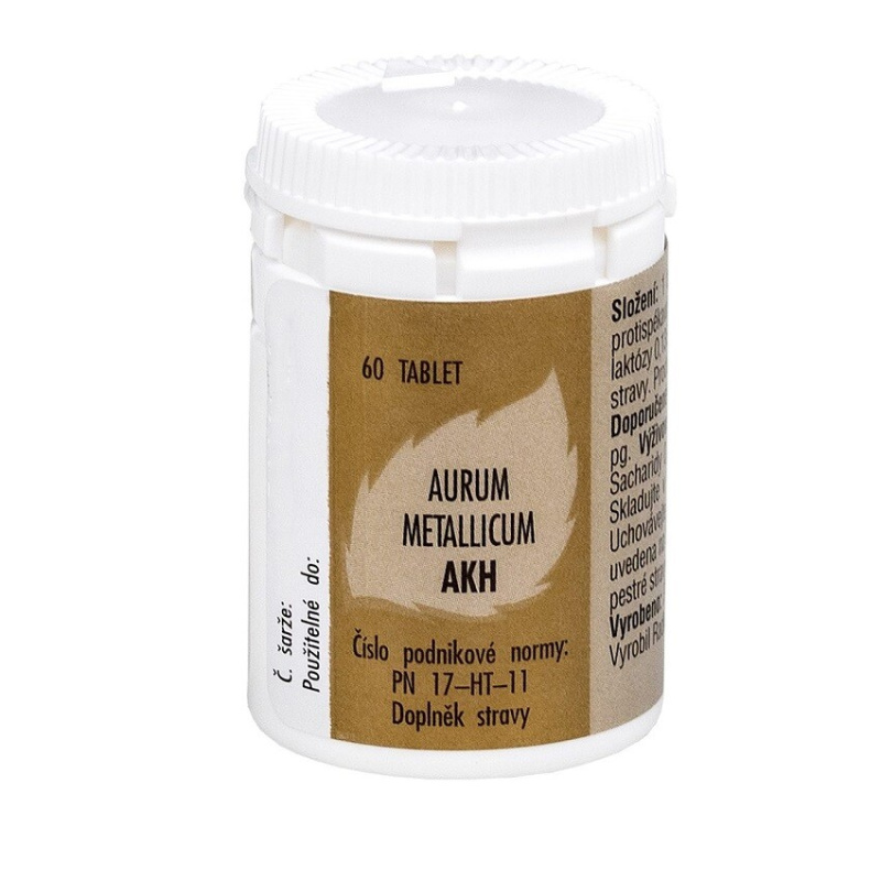 Aurum metallicum AKH tbl.60