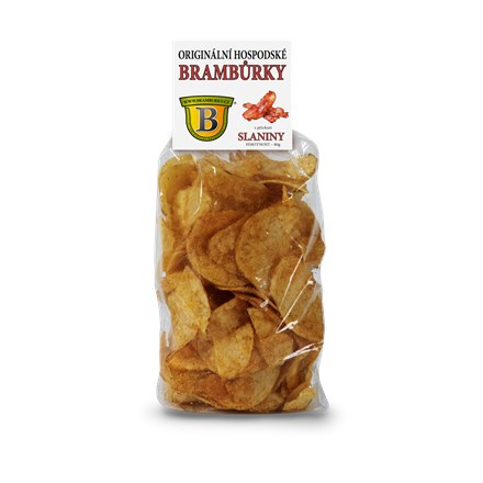 Pravé hospodské Brambůrky slanina 20 x 80 g