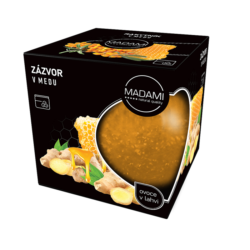 MADAMI Ovoce v medu zázvor v medu 620 g