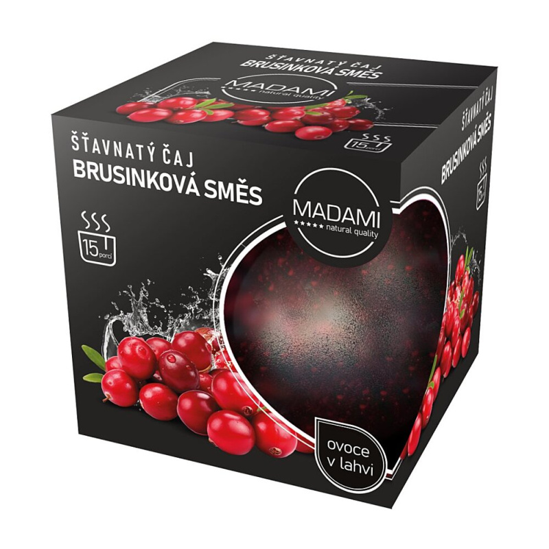 MADAMI Šťavnatý čaj brusinková směs 500 g