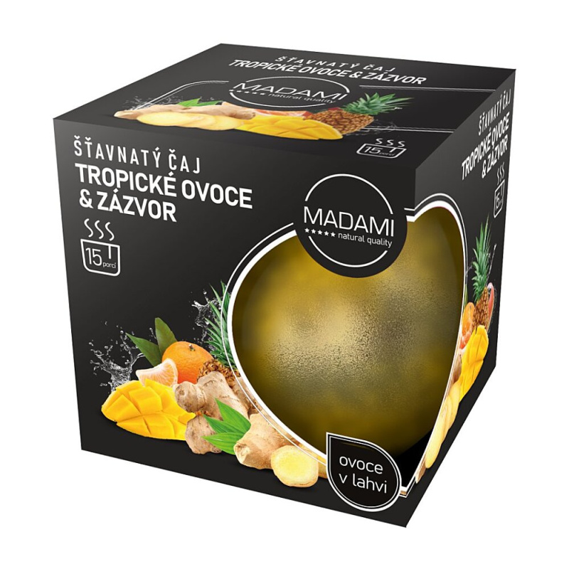 MADAMI Šťavnatý čaj tropické ovoce & zázvor 500 g