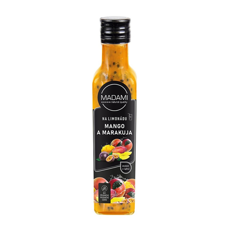 Koncentrát na limonádu - Mango a marakuja, 250 ml