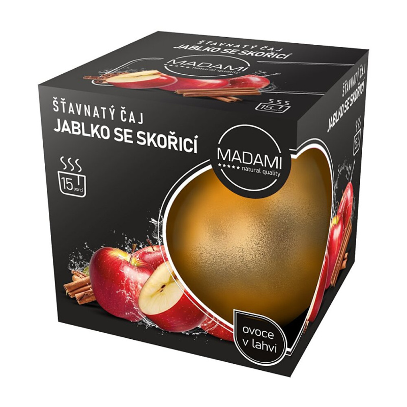 MADAMI Šťavnatý čaj jablko se skořicí 450 g