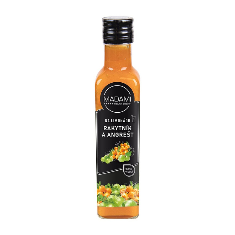 Koncentrát na limonádu - Rakytník a angrešt 250 ml