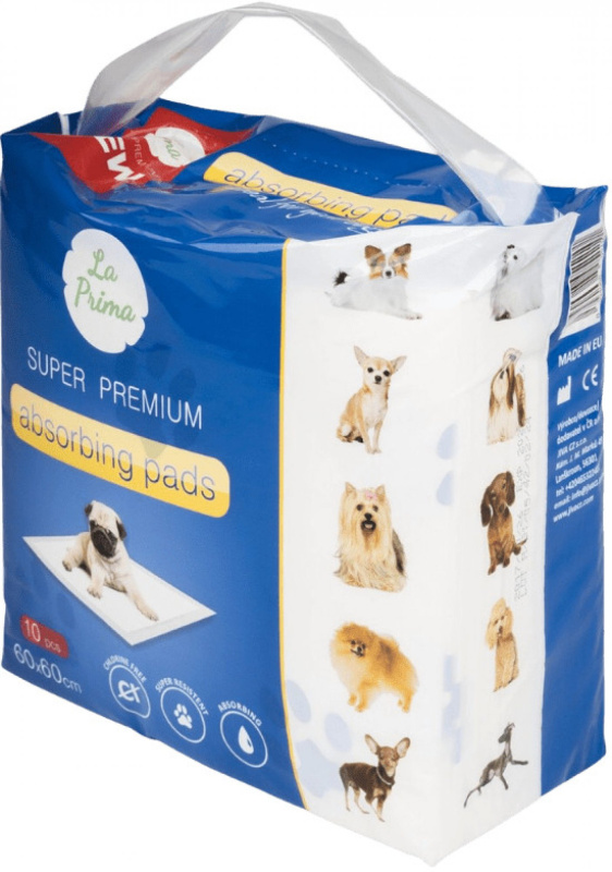 La Prima Podložky pro psy a domácí zvířata 60 x 60 cm 10 ks