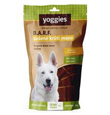 Yoggies Sušené krůtí maso pro psy (proužky) 45 g