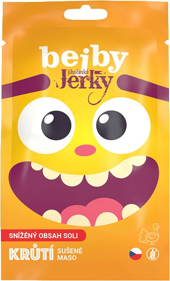 Jihočeské JERKY 20 g - krůtí bejby