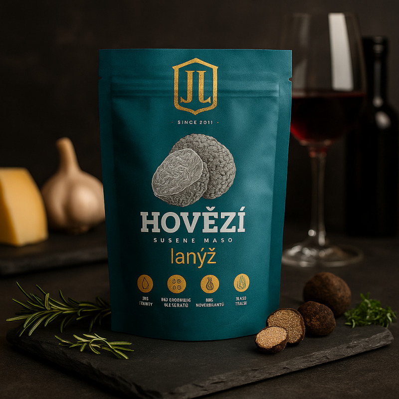 Sušené hovězí maso - Jihočeské Jerky LANÝŽ 20 g