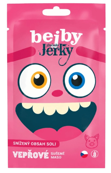 Jihočeské JERKY 20 g - vepřové bejby
