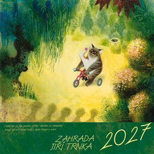 Jiří Trnka 2027 Zahrada - nástěnný kalendář -  Jiří Trnka