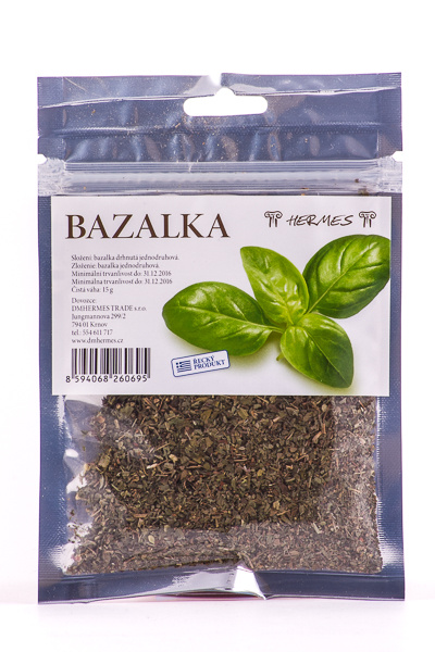 Hermes koření bazalka 15g
