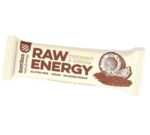 Bombus Raw ENERGY Kokos a kakao 50g