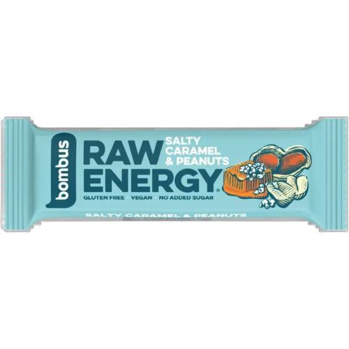 Bombus Raw ENERGY Slaný karamel a arašídy 50g