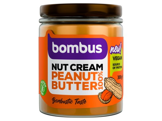Bombus Arašídový krém 100 %, 300 g