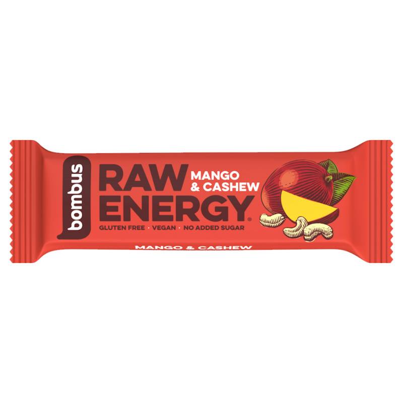 Bombus Raw ENERGY Mango a kešu 50g