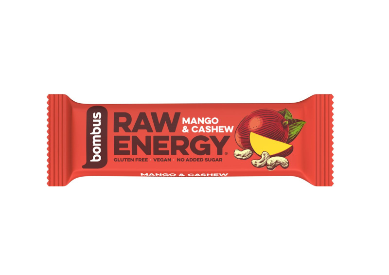 Bombus Raw ENERGY Mango a kešu 50g
