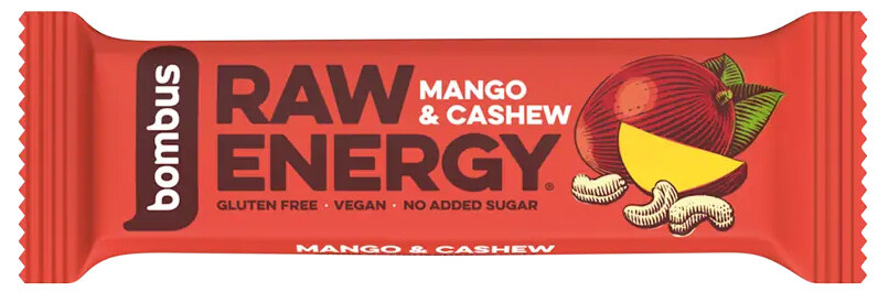 Bombus Raw ENERGY Mango a kešu 50g