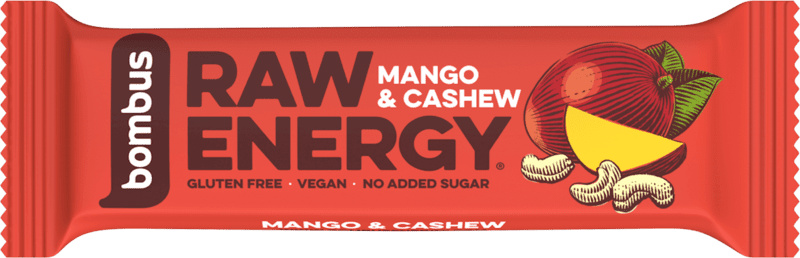 Bombus Raw ENERGY Mango a kešu 50g