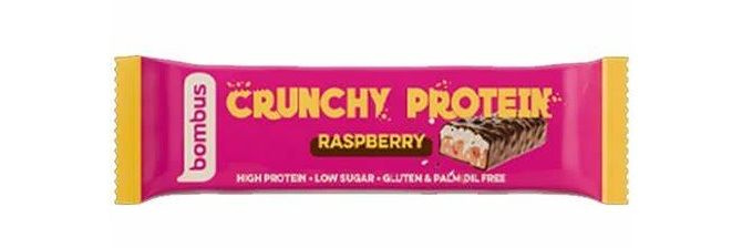 Bombus Crunchy malina, 50 g