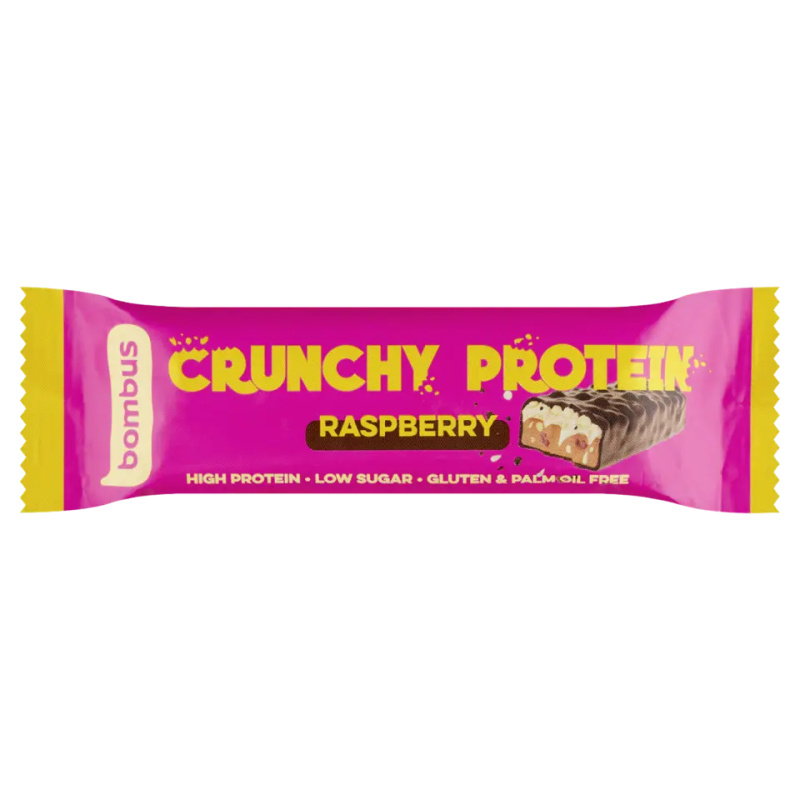 Bombus Crunchy malina, 50 g