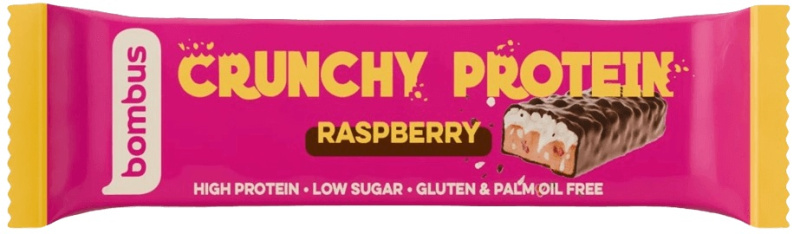 Bombus Crunchy malina, 50 g