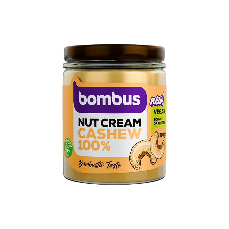 BOMBUS Nuts cream 100% kešu krém 300 g