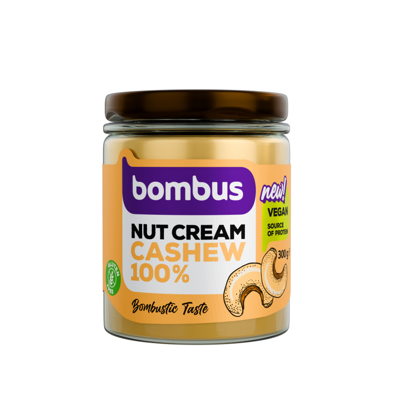 BOMBUS Nuts cream 100% kešu krém 300 g