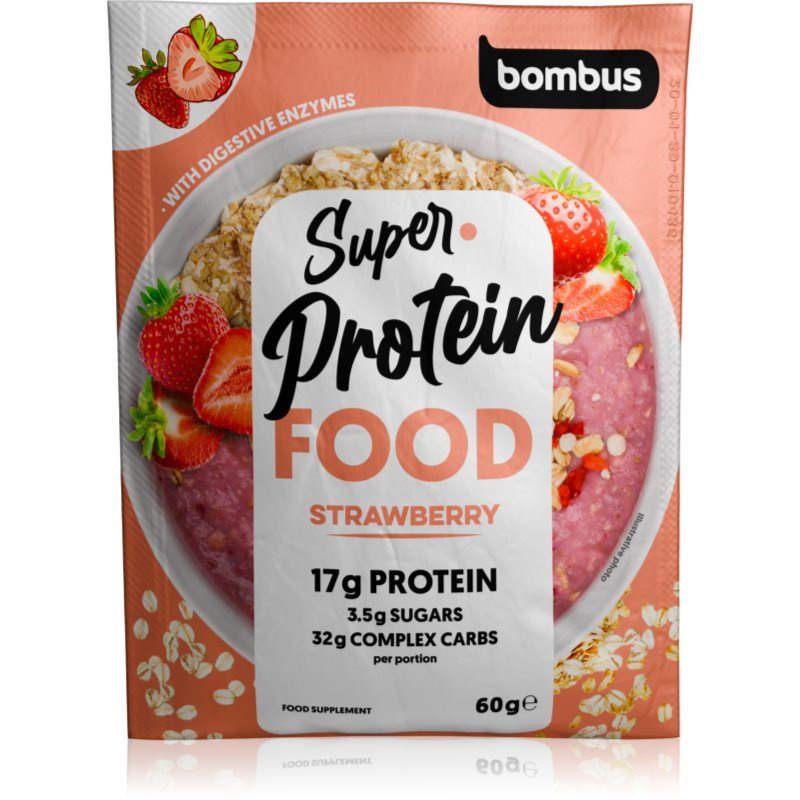 Bombus SUPER PROTEIN FOOD 60 g - jahoda