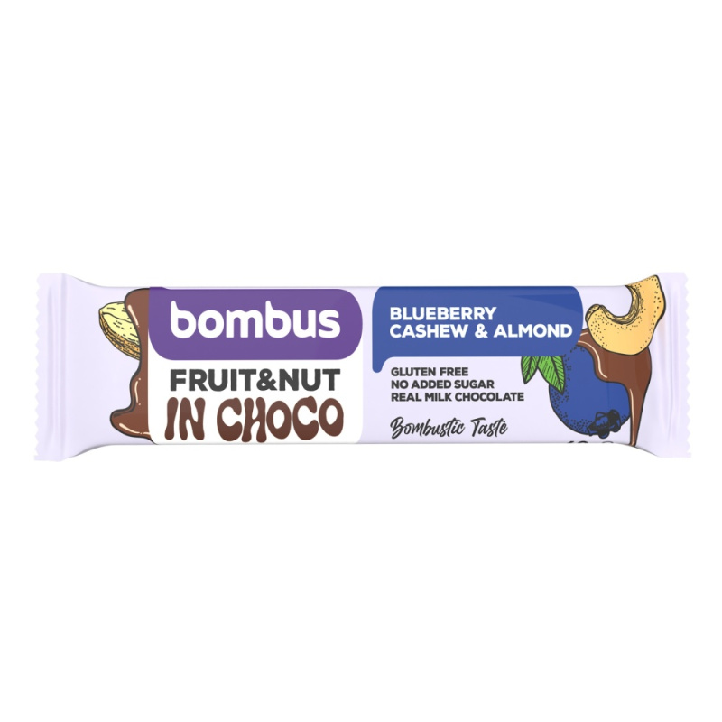 Bombus Fruit & Nut Blueberry, Cashew & Almond