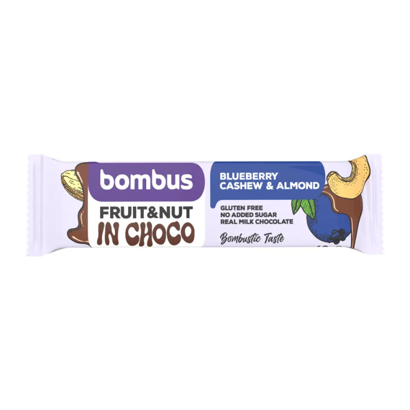 Bombus Fruit & Nut Blueberry, Cashew & Almond