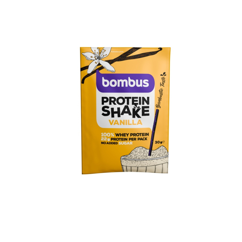 BOMBUS Protein shake vanilka 30 g