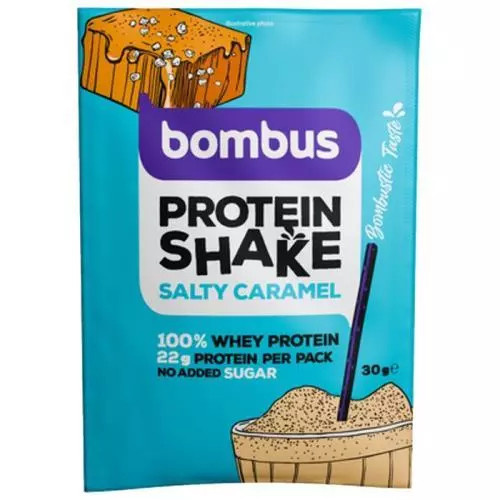 BOMBUS Protein shake slaný karamel 30 g