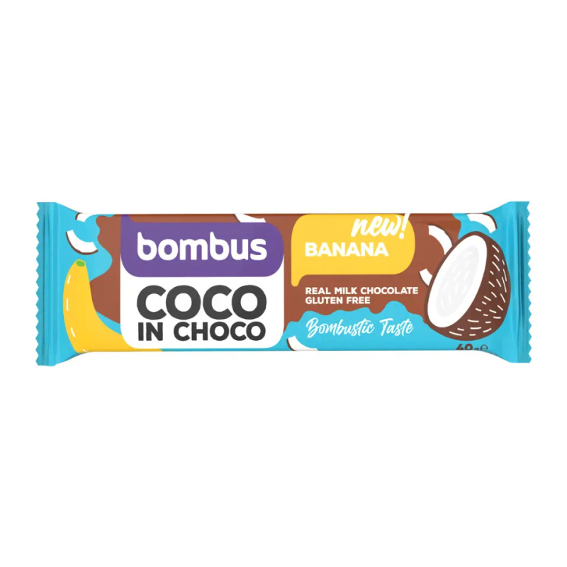 Bombus Coco in choco banán tyčinka 40 g