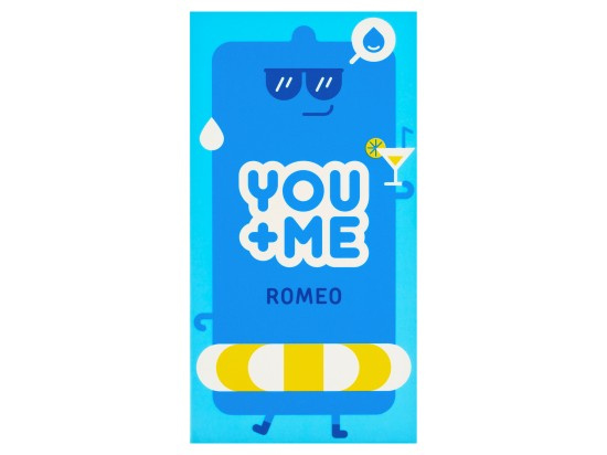 You Me Romeo kondomy se zvýšenou dávkou lubrikace