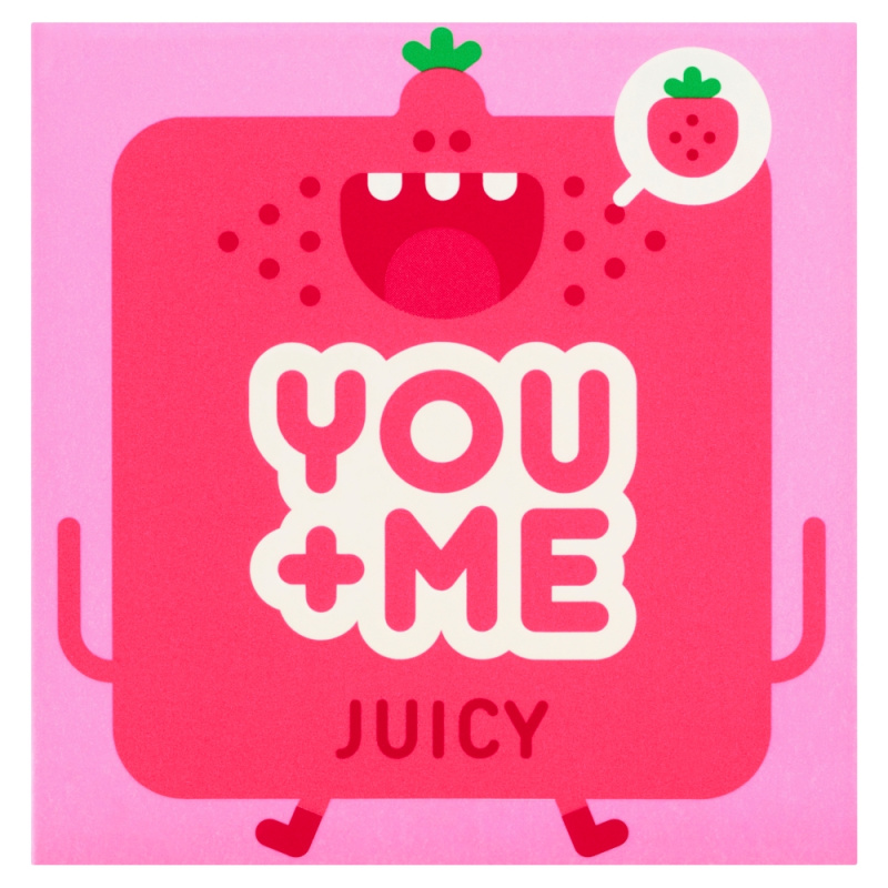You Me Juicy Strawberry kondomy 3 ks