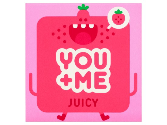 You Me Juicy Strawberry kondomy 3 ks