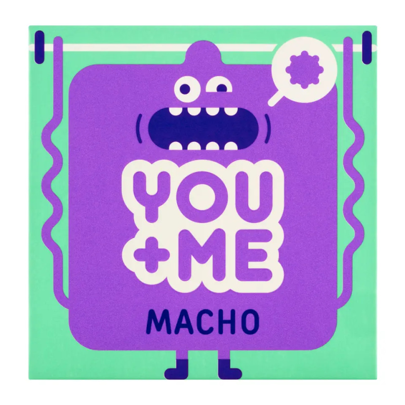 You Me Macho Ribbed kondomy 3 ks