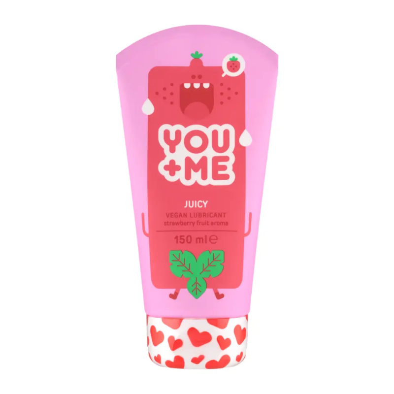 You Me Strawberry lubrikant s jahodovým aroma
