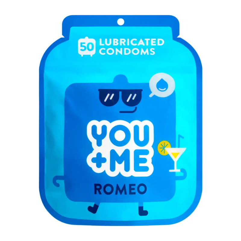 You Me You Me ROMEO - extra lubrikované kondomy (50 ks)