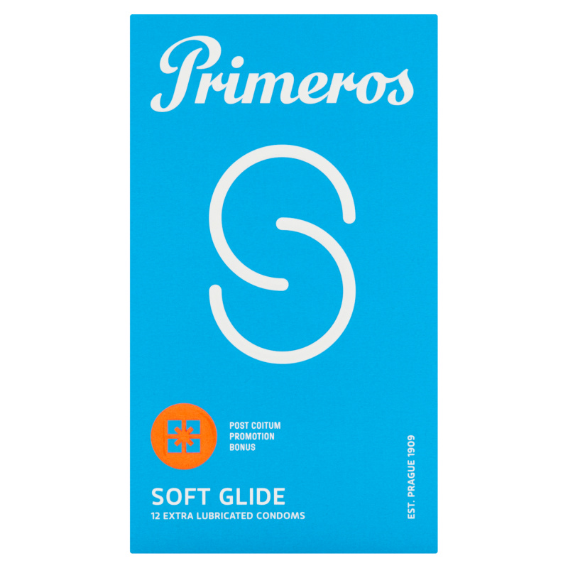Primeros Soft Glide kondomy se zvýšenou dávkou lubrikace