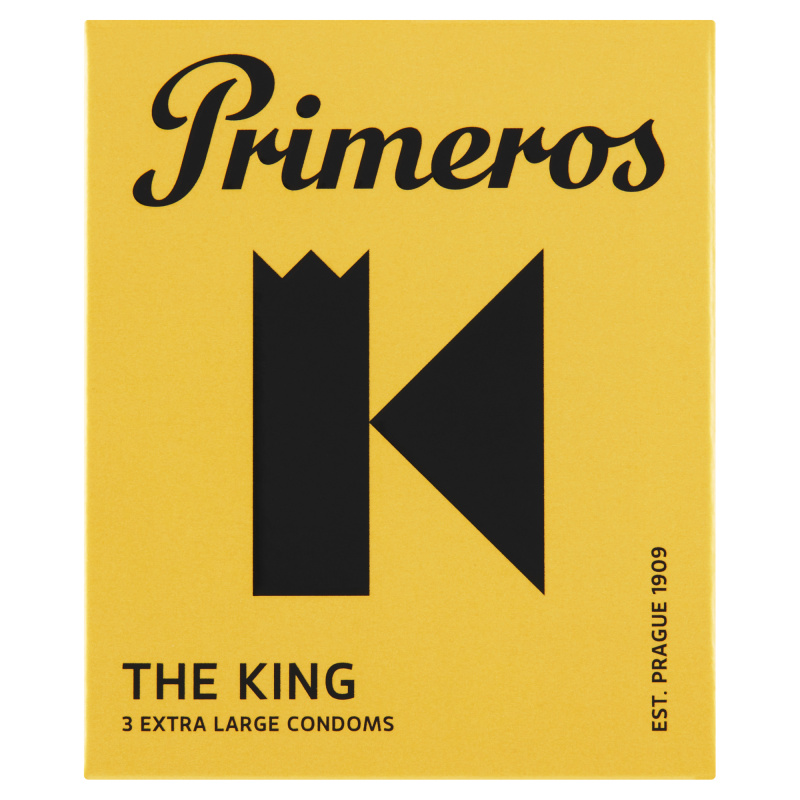 Primeros The King extra velké kondomy