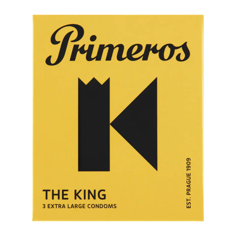 Primeros The King extra velké kondomy