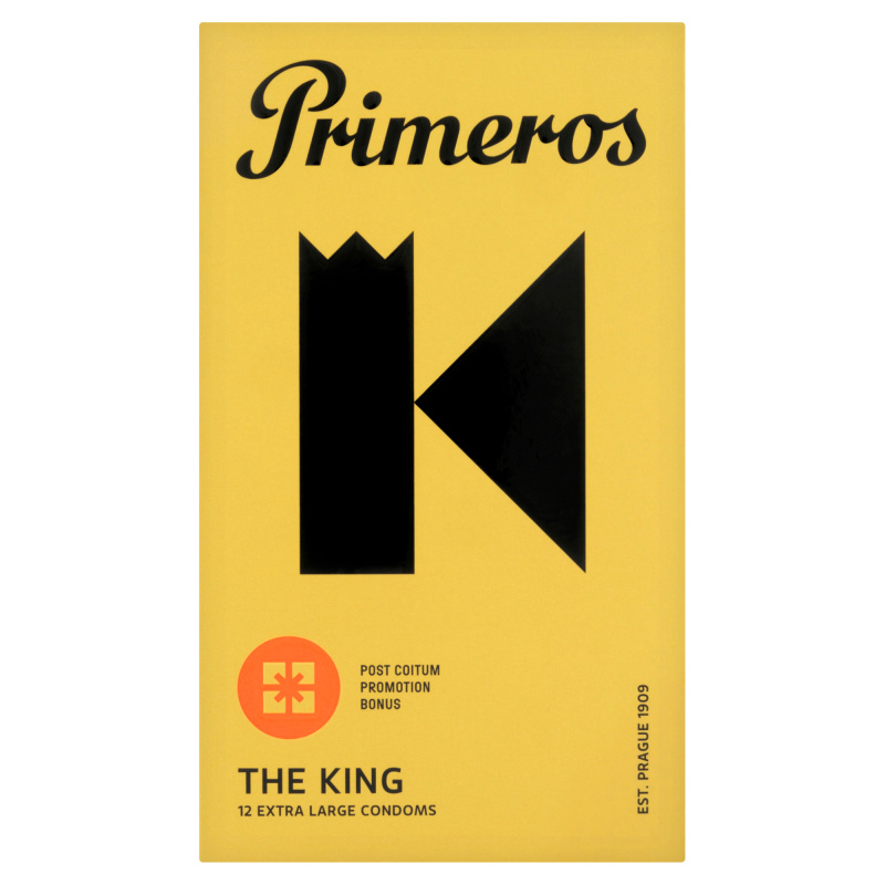 Primeros The King extra velké kondomy