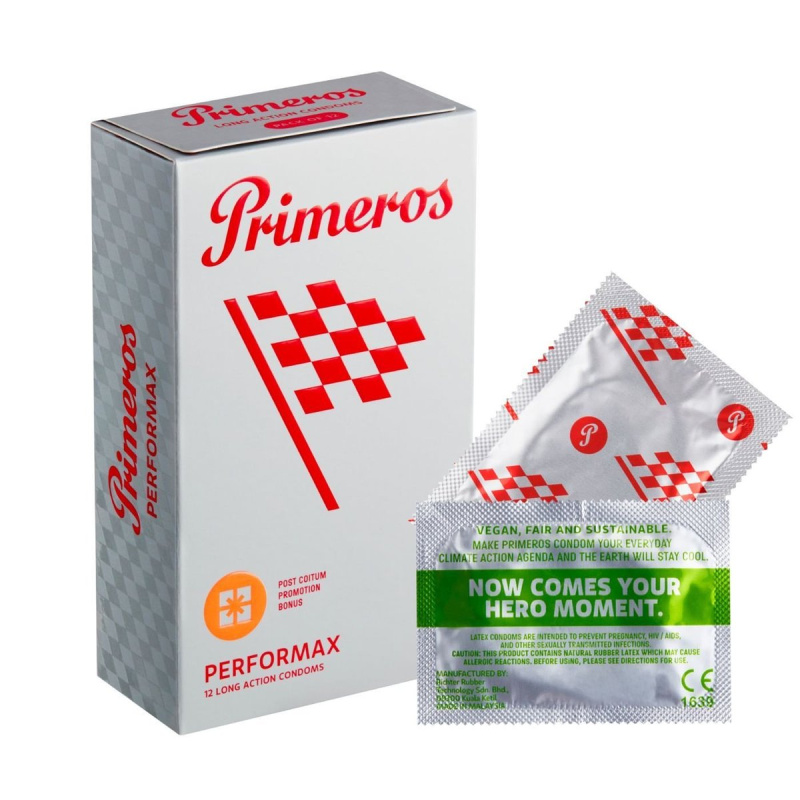 Primeros Performax kondomy pro dlouhotrvající vzrušení