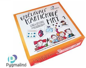 Pygmalino Vzdělávací kartičkové hry 1