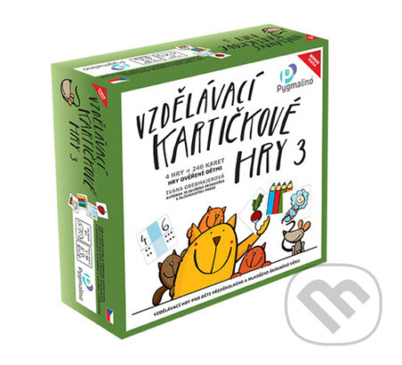 Pygmalino Vzdělávací kartičkové hry 3