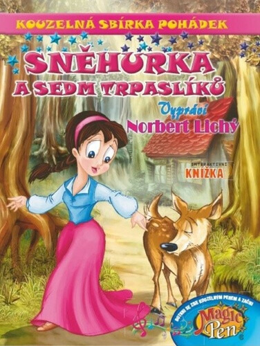 Kouzelná sbírka pohádek s perem Sněhurka + 4 další knihy (2)